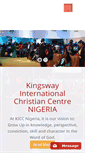 Mobile Screenshot of kiccnigeria.org